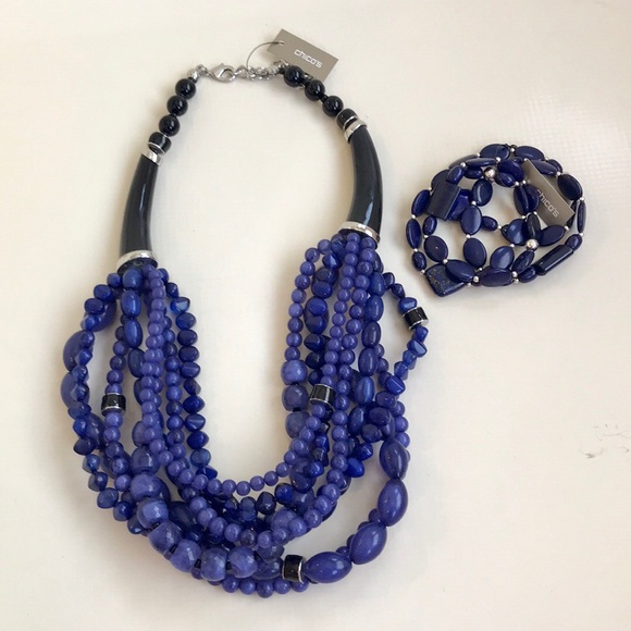 CHICO’s Necklace and Bracelet - Picture 1 of 8